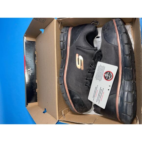 Skechers Work Slip Resistant Safety Toe Shoes Womens 9.5 Box main image 4